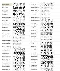 王汉宗字体45种