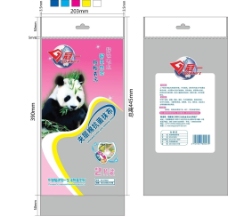 包装袋 熊猫 粉红色 抹布 地球图片