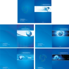 企业画册科技封面设计图片