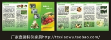 蔬菜食品安全知识折页图片