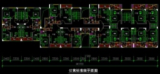 公寓标准层平面图图片