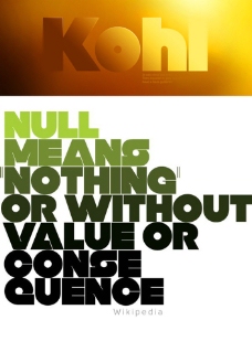 沉稳空旷null英文字体