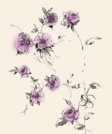 韩式花纹图片