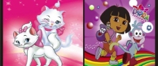 Dora朵拉vs玛丽猫图片