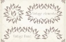 古典花纹欧式花纹边框装饰元素图片