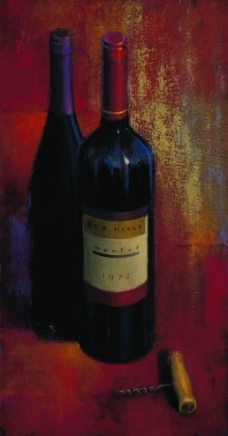梅鹿汁红葡萄酒图片